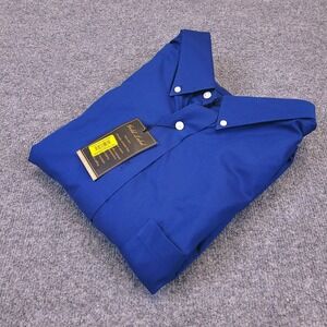 NWT Roundtree & Yorke Perfect Performance Sz 4XT Button Up Cotton Button Down